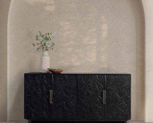 Classic Home Albero 4 Door Wood Buffet - Image 8