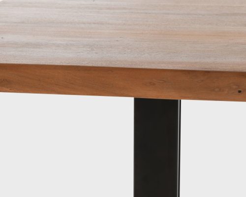 Classic Home Bellamy Dining Table Amber Brown - Image 7