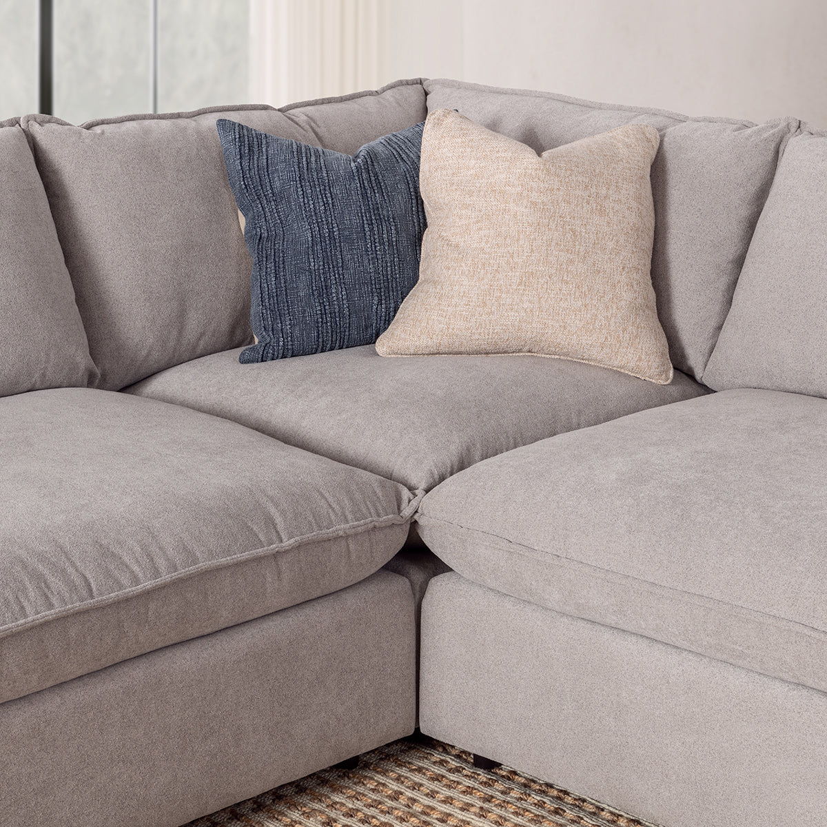 Classic Home Caplan 5 Piece Sectional - Image 18