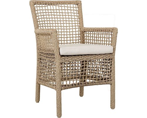 Classic Home Brisbane Outdoor Dining Chair Natural