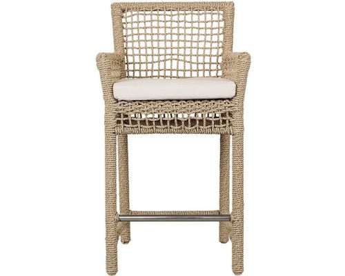 Classic Home Brisbane Outdoor Counter Stool Natural - Image 2