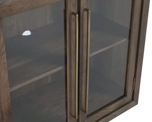 Classic Home Bradley 4 Door Sideboard Landmark Brown - Image 6