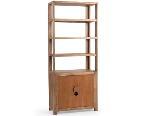 Classic Home Cleveland Bookcase Sandy Taupe - Image 6