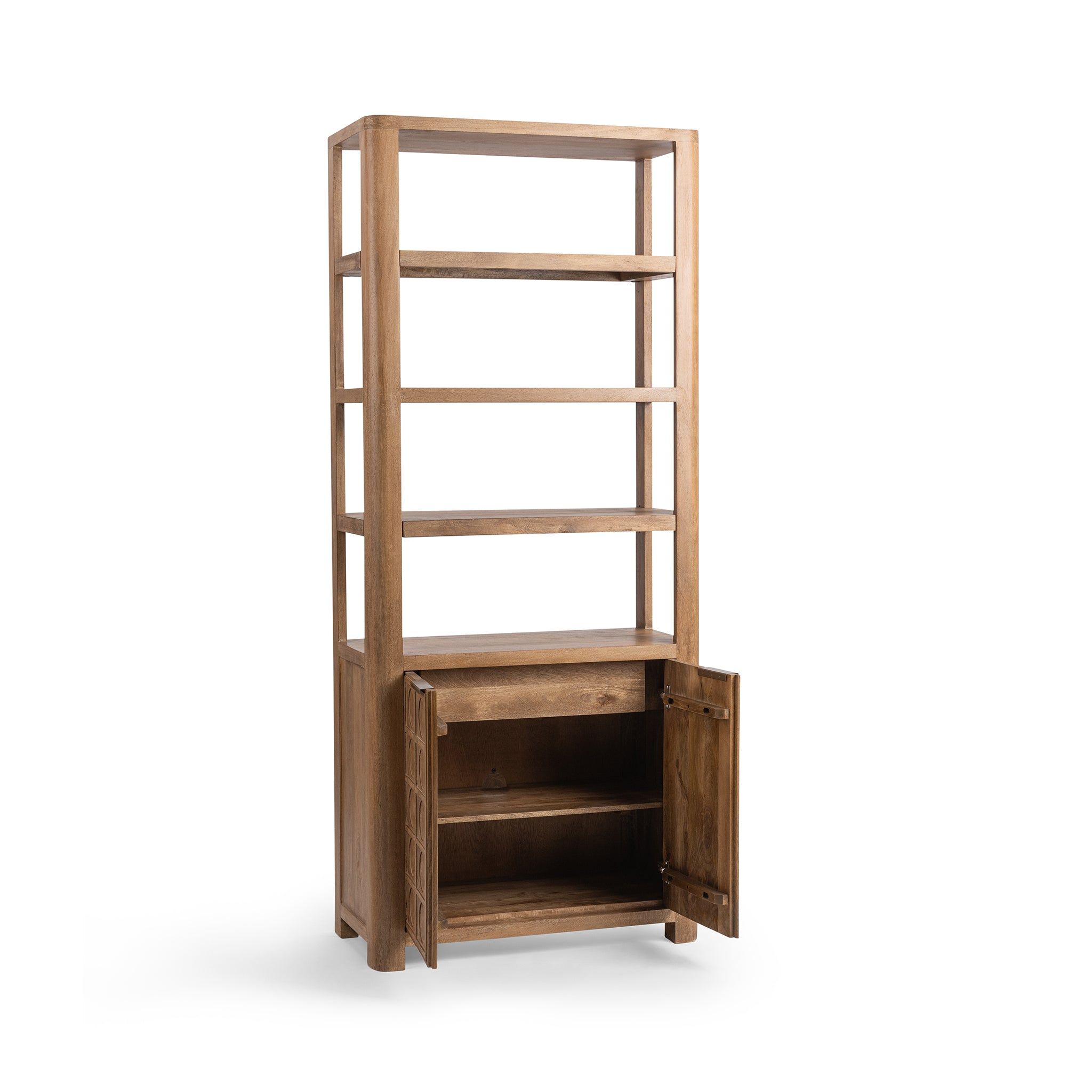 Classic Home Cleveland Bookcase Sandy Taupe - Image 3