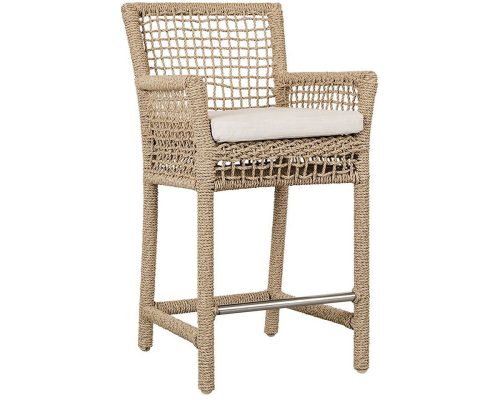 Classic Home Brisbane Outdoor Counter Stool Natural