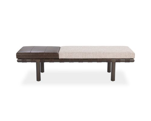 Classic Home Brooklyn Accent Bench Coco Latte - Image 3