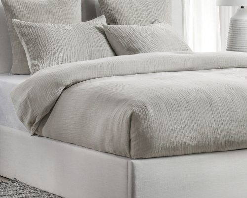 Classic Home Cardiff Duvet Set Gray - Image 4
