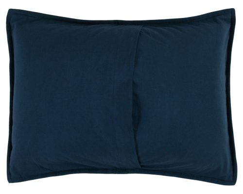 Classic Home Caleb Hand Stitched King Quilt Midnight Blue - Image 5