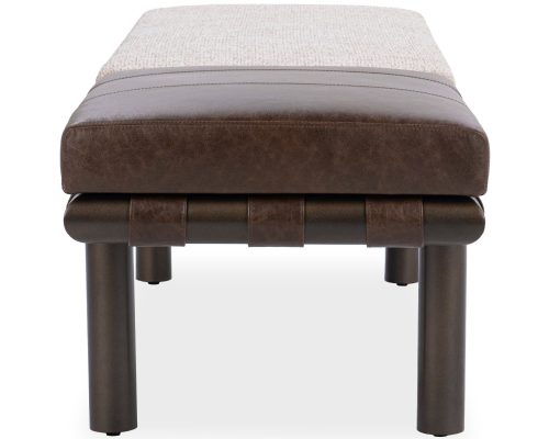 Classic Home Brooklyn Accent Bench Coco Latte - Image 4