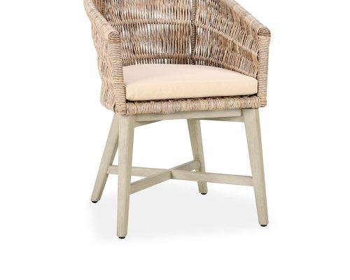 Classic Home Collins Outdoor Dining Chair Natural / Sand