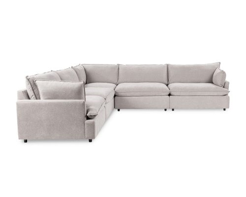 Classic Home Caplan 5 Piece Sectional - Image 15
