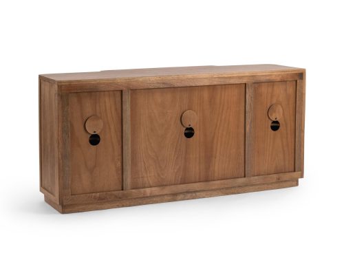 Classic Home Cleveland 4 Door Cabinet Santy Taupe - Image 5