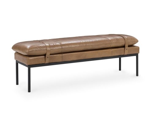 Classic Home Celiah Bench Tan - Image 3