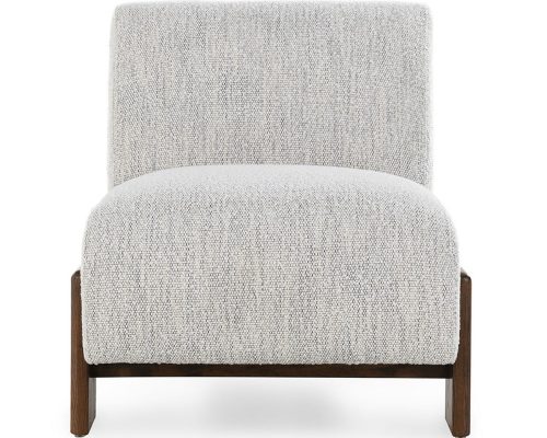 Classic Home Chelsea Accent Chair Ivory - Image 3