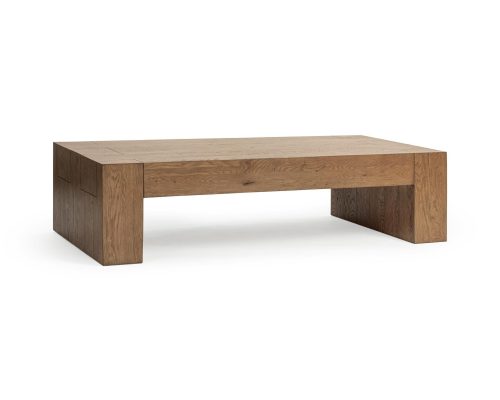 Classic Home Bristol 70" Coffee Table Cafe Brown - Image 2