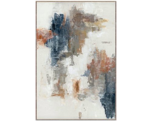 Classic Home Brand New Painting Art by Buddy Whitlock Right Dark Gray / Blue