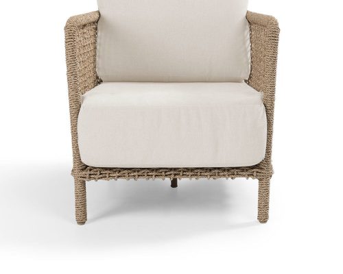 Classic Home Brisbane Outdoor Accent Chair Natural - Image 2