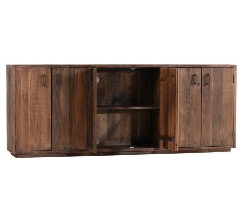 Classic Home Cleo 6 Door Buffet Natural - Image 4