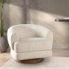 Classic Home Chassia Swivel Accent Chair Dusty Beige