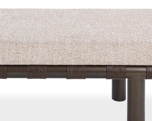 Classic Home Brooklyn Accent Bench Coco Latte - Image 5