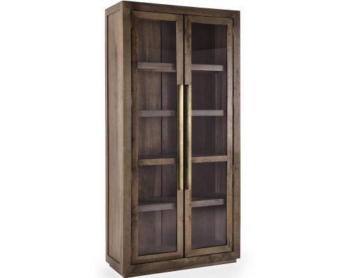 Classic Home Bradley Tall Cabinet Landmark Brown