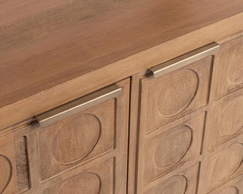 Classic Home Cleveland Bookcase Sandy Taupe - Image 11