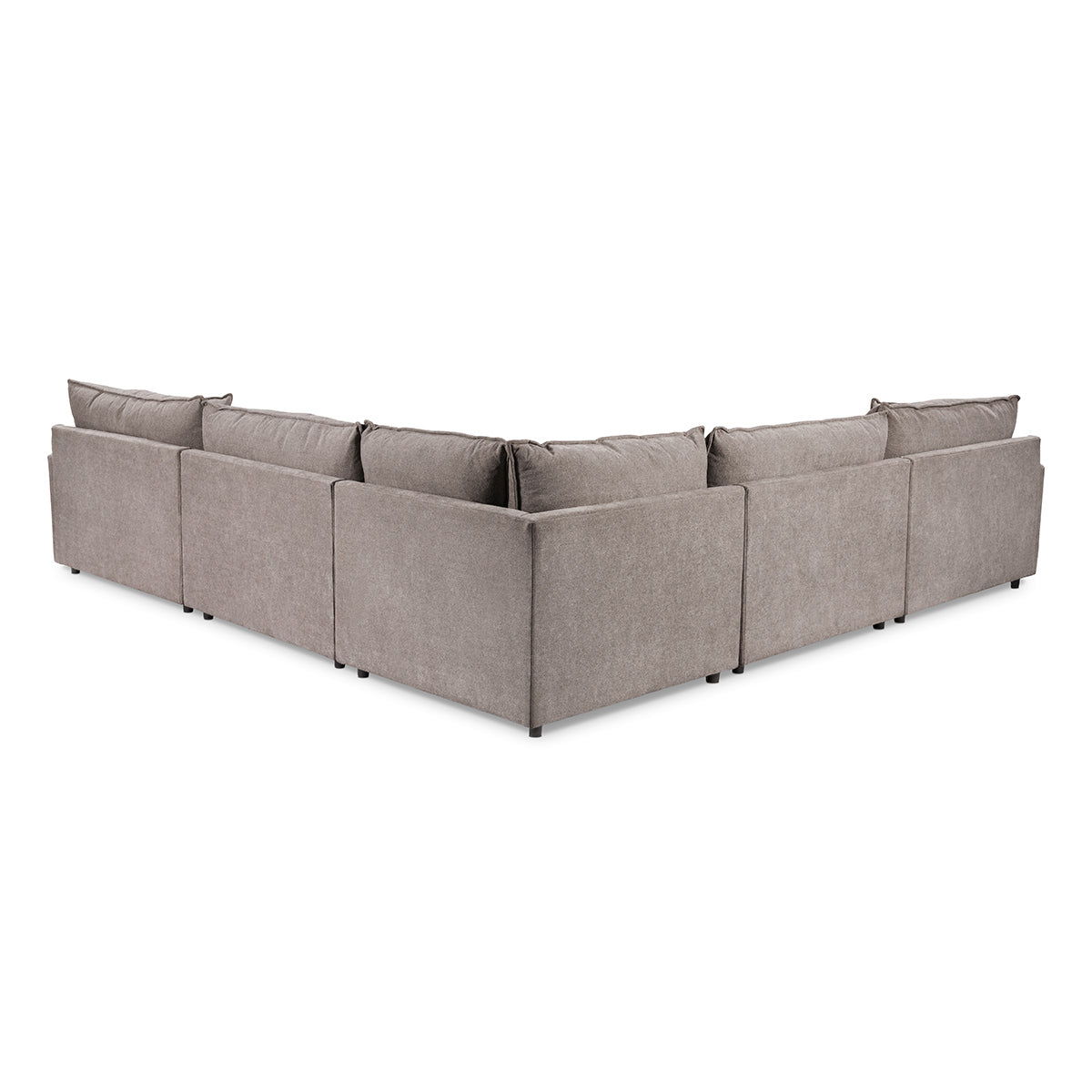 Classic Home Caplan 6 Piece Sectional With Ottoman - Image 4