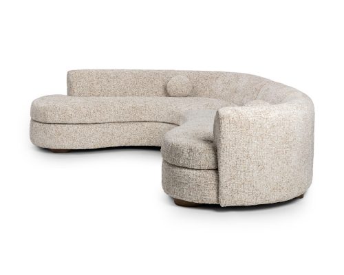 Classic Home Concord 2 Piece Sectional Frosty Oat - Image 3