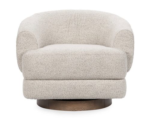 Classic Home Chassia Swivel Accent Chair Dusty Beige - Image 3