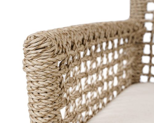 Classic Home Brisbane Outdoor Dining Chair Natural - Image 5