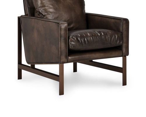 Alternative view of Classic Home Chelsea Club Chair Truffle Brown