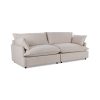 Classic Home Caplan Upholstered 2 Piece Modular Sectional