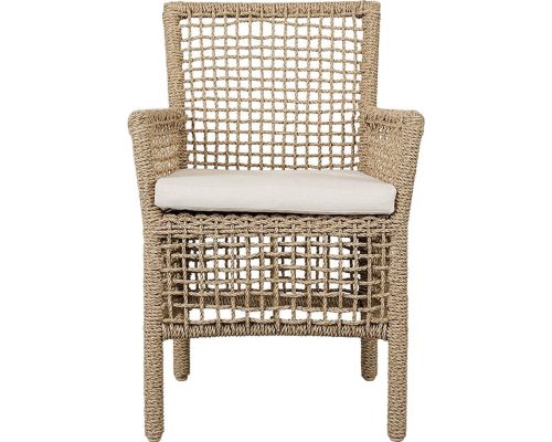 Classic Home Brisbane Outdoor Dining Chair Natural - Image 2