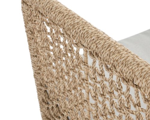 Classic Home Brisbane Outdoor Accent Chair Natural - Image 7