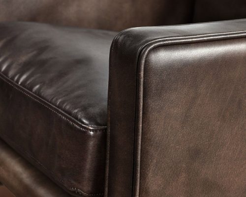 Classic Home Chelsea Club Chair Truffle Brown - Image 5