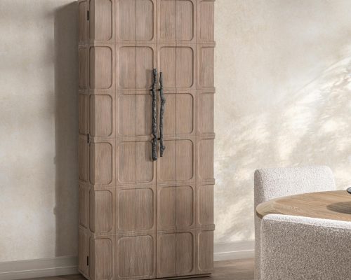 Classic Home Corin Tall Cabinet Pacific Sand
