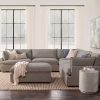 Classic Home Caplan 6 Piece Sectional With Ottoman