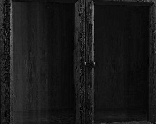 Classic Home Carson Display Cabinet Loft Black - Image 6
