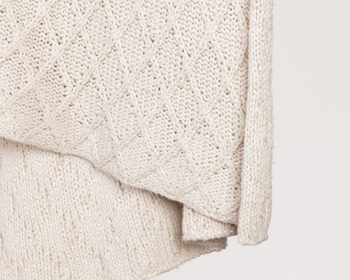 Classic Home Catalina Throw Ivory - Image 4