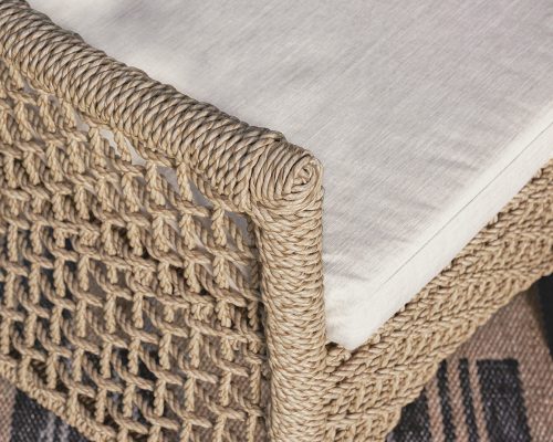 Classic Home Brisbane Outdoor Dining Chair Natural - Image 7