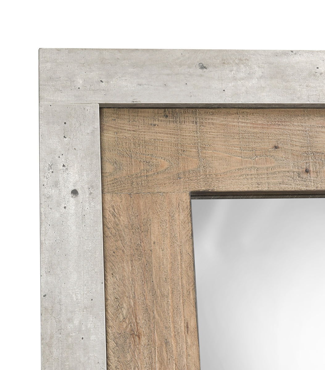 Classic Home Charlotte Mirror Natural / Weathered Cement - Image 3