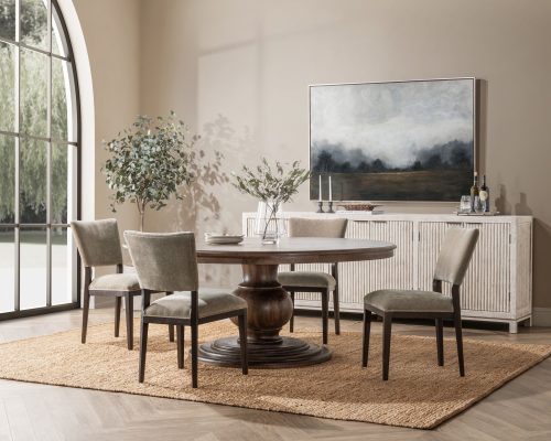Classic Home Brookside Dining Table Cocoa Brown