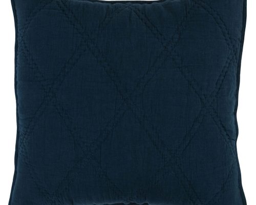Classic Home Caleb Hand Stitched King Quilt Midnight Blue - Image 8