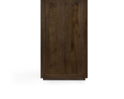 Classic Home Bradley Solid Wood 6 Door Cabinet Landmark Brown - Image 3