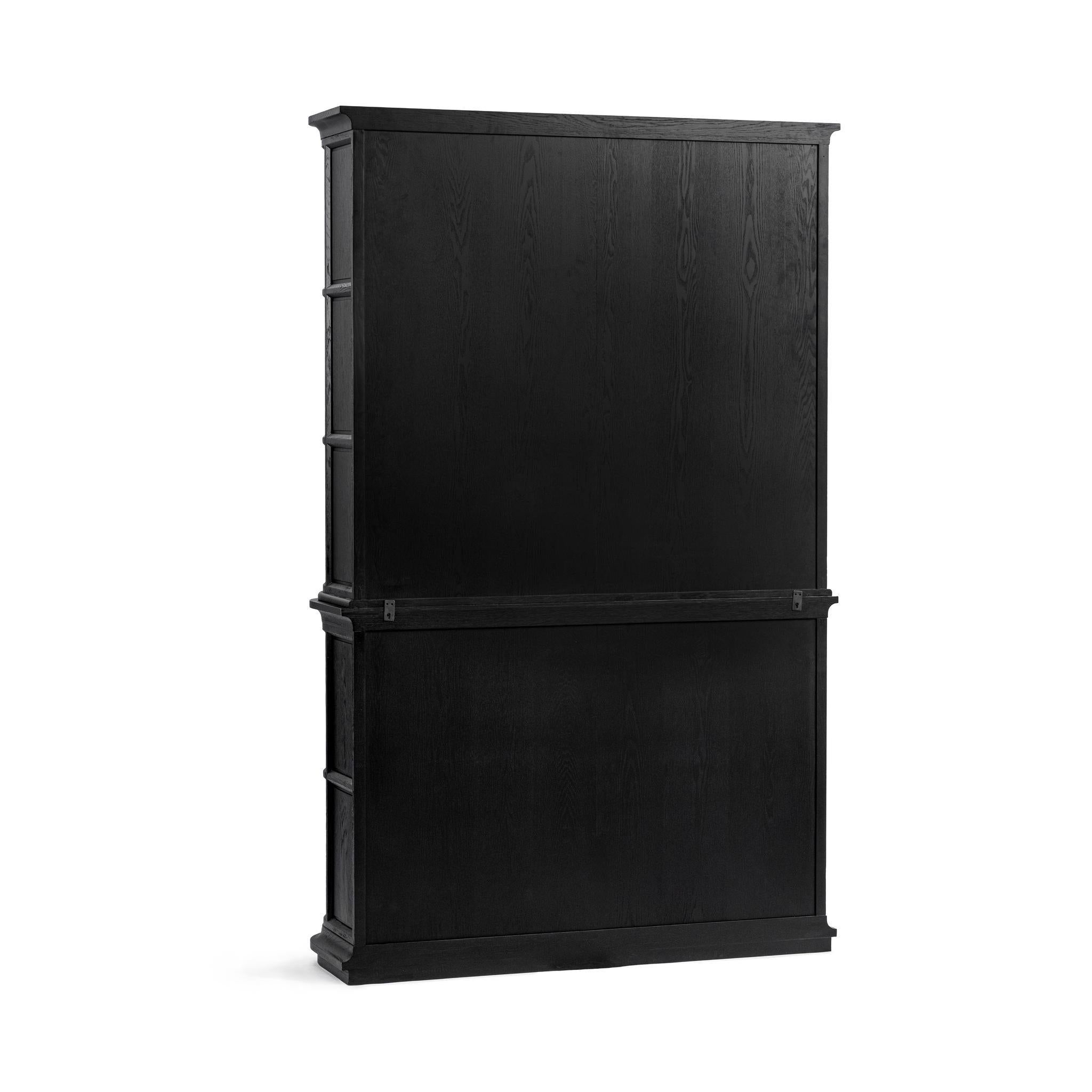 Classic Home Carson Display Cabinet Loft Black - Image 5