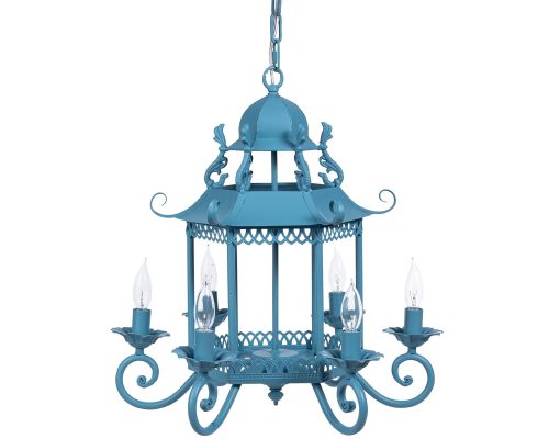 Park Hill Lotus Lantern, Blue