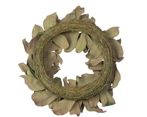 Alternative view of Park Hill Faux Full Magnolia Wreath
