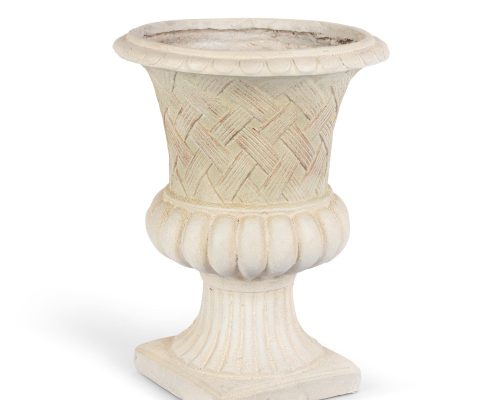 Park Hill Lattice Weave Urn