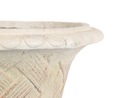 Alternative view of Park Hill Lattice Weave Urn