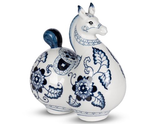 Park Hill Porcelain Horse Statues